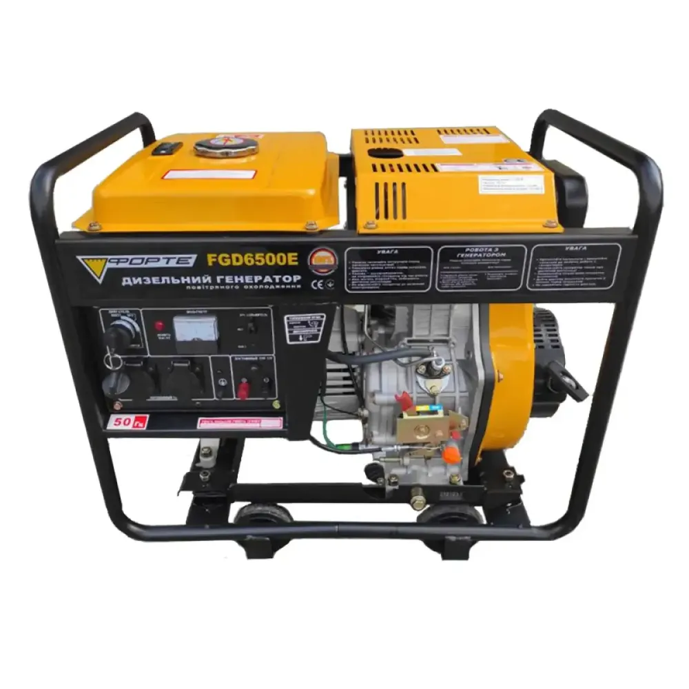 Генератор дизельный 4.8 кВт Форте FGD6500E Коломыя - изображение 1