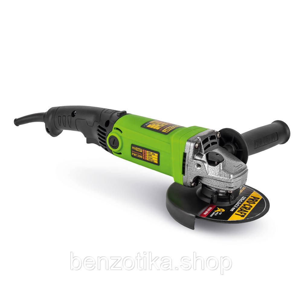 Кутошліфувальна машина Procraft PW1200 125 мм Киев - изображение 4