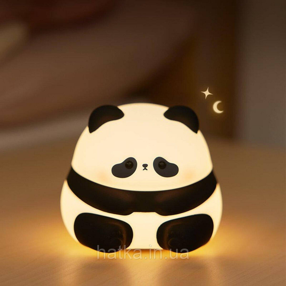 Силиконовый беспроводной ночник «Панда-толстячок» Киев - изображение 5