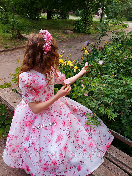 Платье с цветами Орхидея Кривой Рог - изображение 3