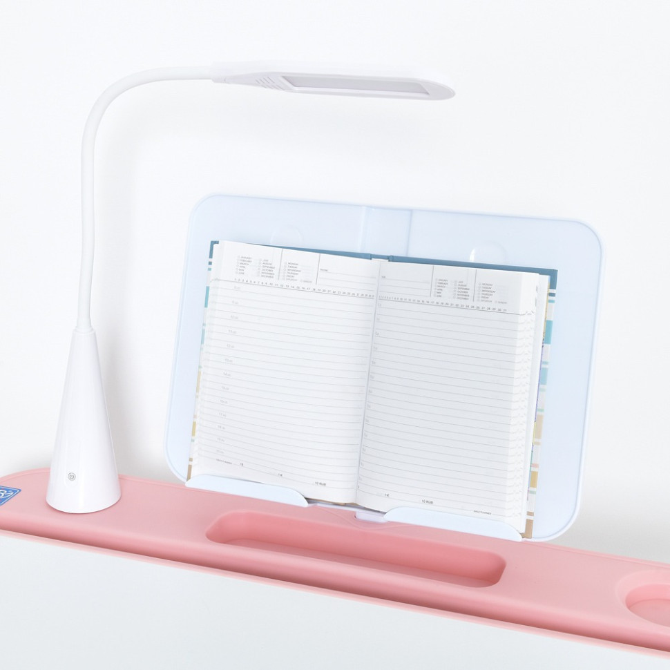 Детская Парта M 5068-8-2 со стулом, розовый, подставка для книги Винница - изображение 6