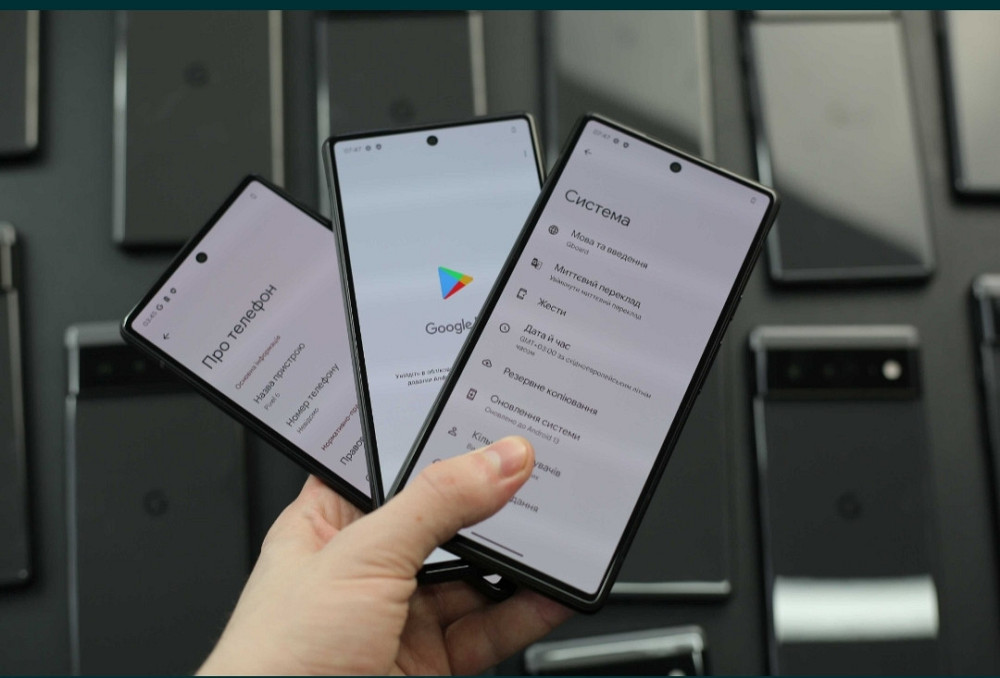 Смартфон Google Pixel 6 8/128Gb Stormy Black SOFT Гарантия Киев - изображение 3