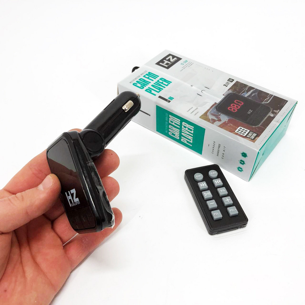 Fm модулятор для автомобіля HZ H6-12-24V, Модулятор mp3 в прикурювач, Автомобільний модуль блютуз XQ-57 Львів - фото 13