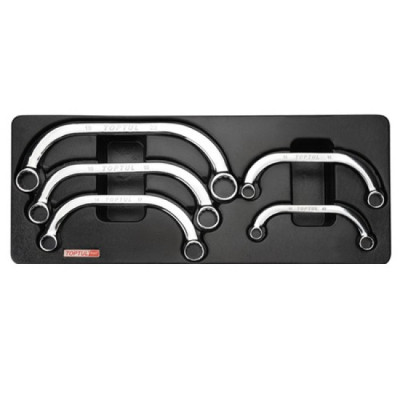 Ключ Toptul накидний С-подібних 10-22мм 5шт. у ложементі (GAAT0504) Вінниця - фото 1