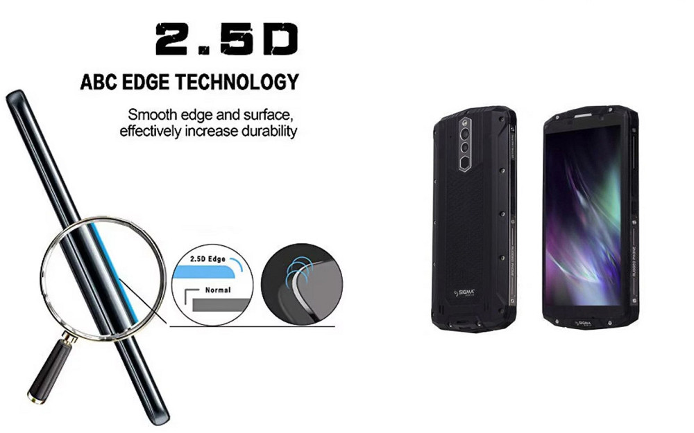 Захисне скло ArmorGlass для Sigma mobile X-treme PQ54 – стійке до подряпин та ударів Київ - фото 2