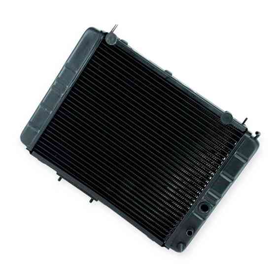 Радиатор охлаждения двигателя Москвич 2141 2-х рядный медный Мукачево