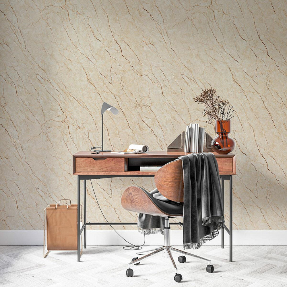 Декоративная плита светлый бежевый мрамор Киев - изображение 7