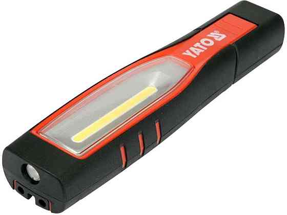 Лампа світлодіодна для майстерні YATO; 3.7 В акумулят. Li-Ion, 4 режими, 2 гачки, заряд.USB пристрій Одеса