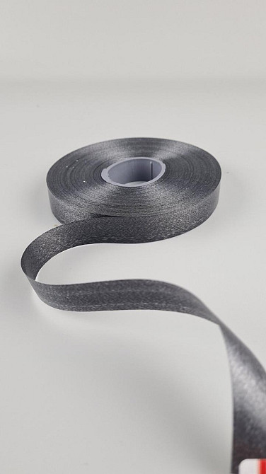 Стрічка поліпропіленова для повітряних куль і подарунків 2 см х 100 ярдів чорна (1 пачка) Харків - фото 1