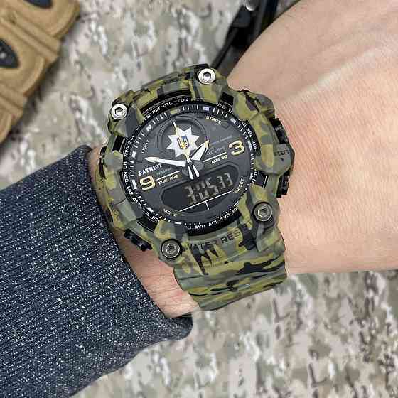 Patriot 001CMGRPO Поліція Зелений камуфляж + Коробка. SBR Київ