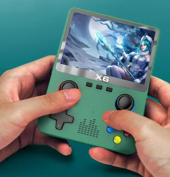 Консоль ігрова портативна X6 9401, зелена Винница - изображение 4