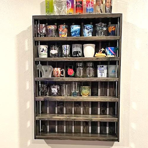 Полиця для чарок "Лармаунт" мокко Миколаїв - фото 1