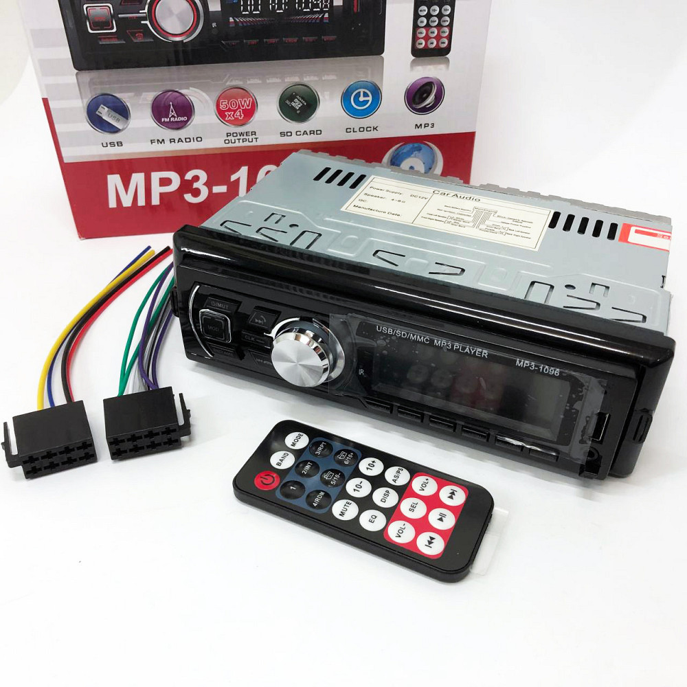 Автомобільні мультимедіа системи MP3-1096, Магнітола для автомобіля з Bluetooth, Авто магнітофони ZP-25 Львів - фото 17