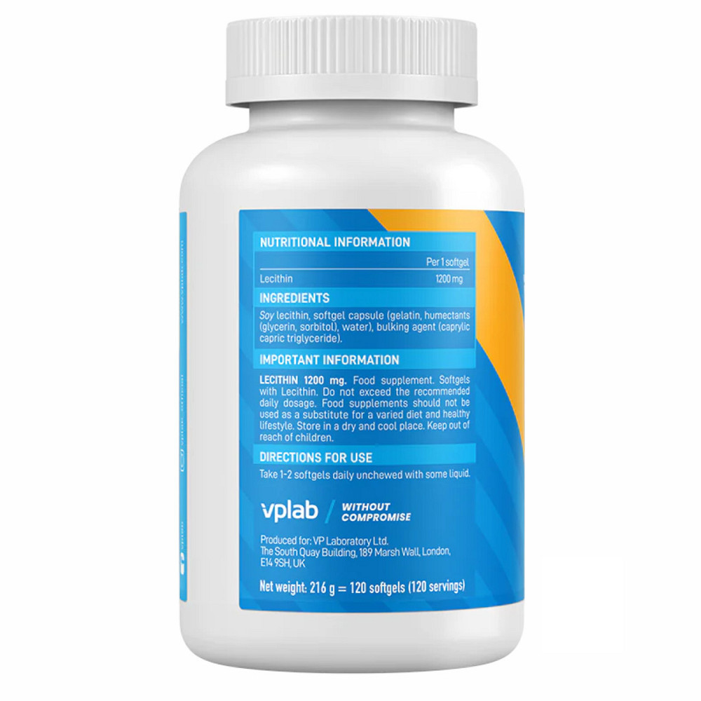 Lecithin 1200 mg - 120 Softgels Киев - изображение 2