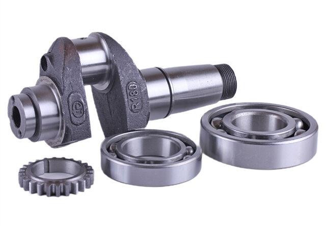 Колінвал у зборі із шестернею на дизельний двигун 175N Мукачево - фото 1