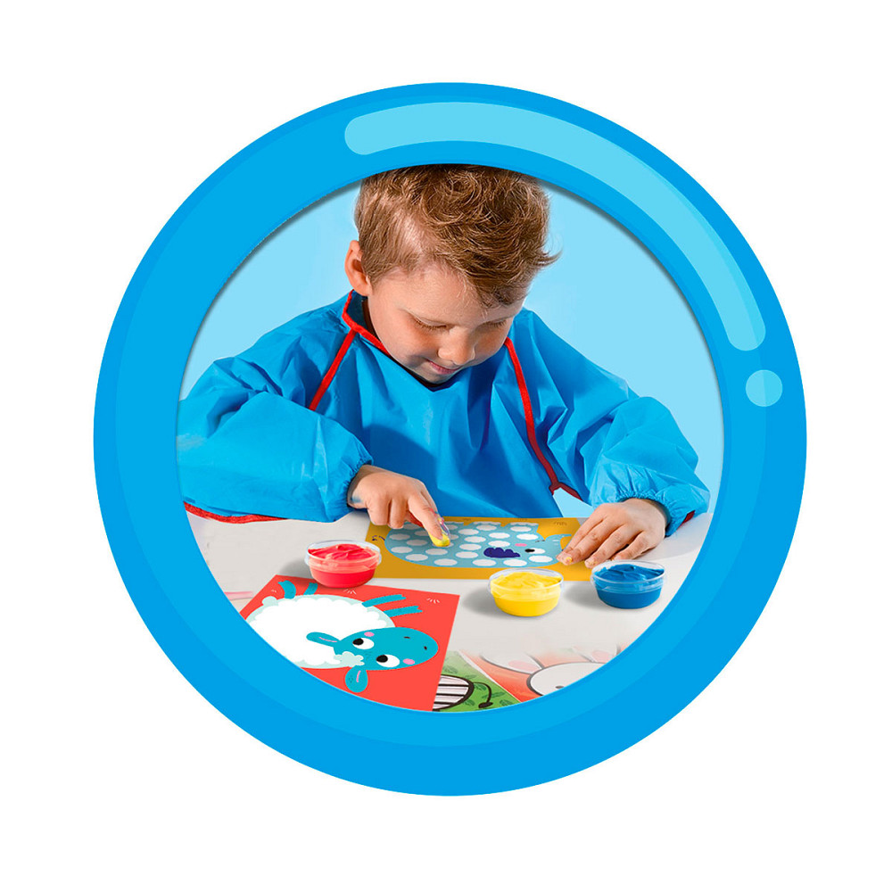 Набір для малювання серії My first – Мої перші пальчикові малюнки (3 фарби, 10 картинок-розмальов.) Днепр - изображение 3