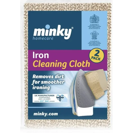 Minky Re-usable Iron Cleaning Cloths багаторазові серветки для чищення праски 2 шт. Львів