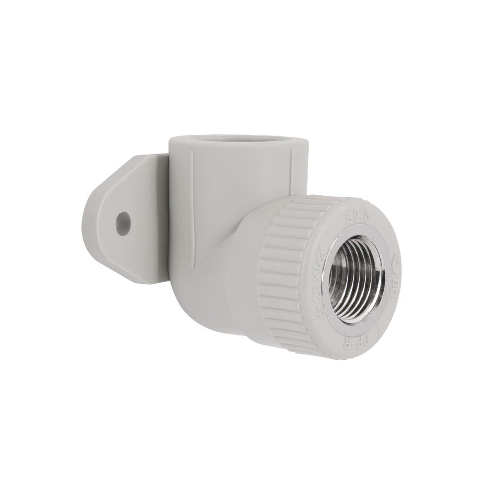 Уголок PPR Blue Ocean настенный с креплением 25х1/2