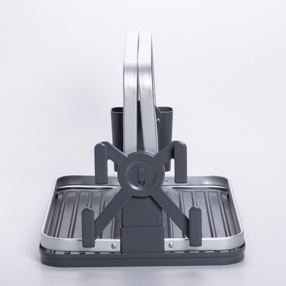 Сушарка складна для посуду двоярусна з піддоном HP-46-11 Київ - фото 5