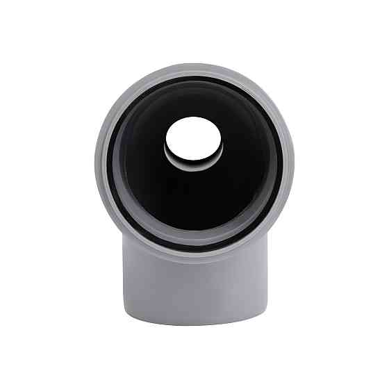 Коліно каналізаційне з відведенням TA Sewage 50х110х110, 90° (назад) Київ