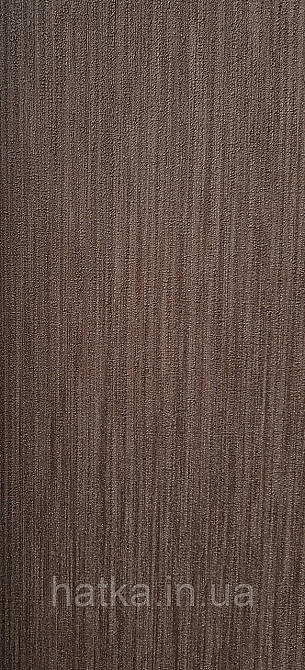 Шпалери вінілові на флізеліні гарячого тиснення Sintra Atmosphere однотонні тонка смужка коричневі 512159 Київ - фото 2