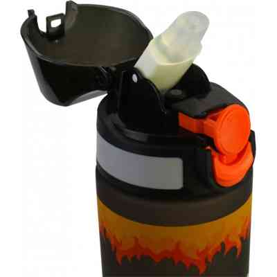 Поильник-непроливайка Cool For School Fire Dragon, 750 мл, черная (CF61313) Винница