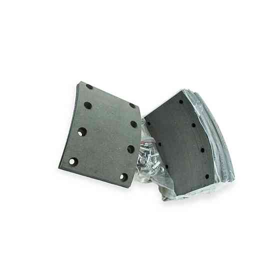 Накладка камаз пер,зад.r1(4 шт.сверл. шлиф.,заклепка) тормоза Мукачево