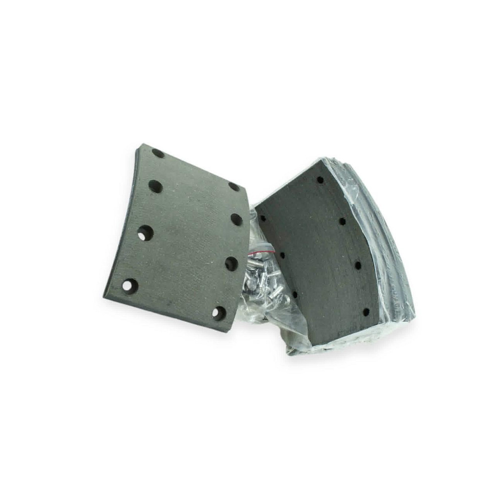 Накладка камаз пер,зад.r1(4 шт.сверл. шлиф.,заклепка) тормоза Мукачево - изображение 1