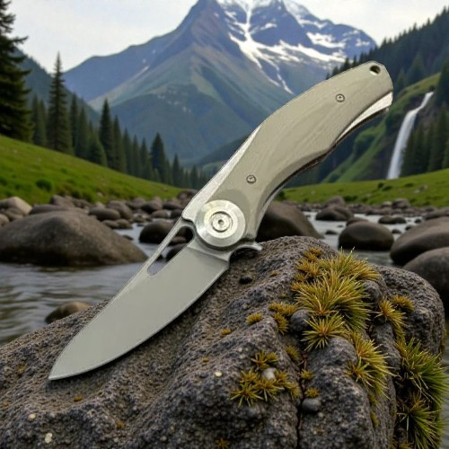 Нож складной Toucan D2, Coyot Дніпро - фото 1