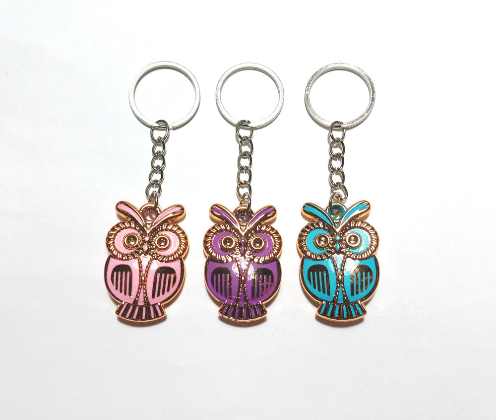 Брелоки для ключей женский металл Сова Киев - изображение 1