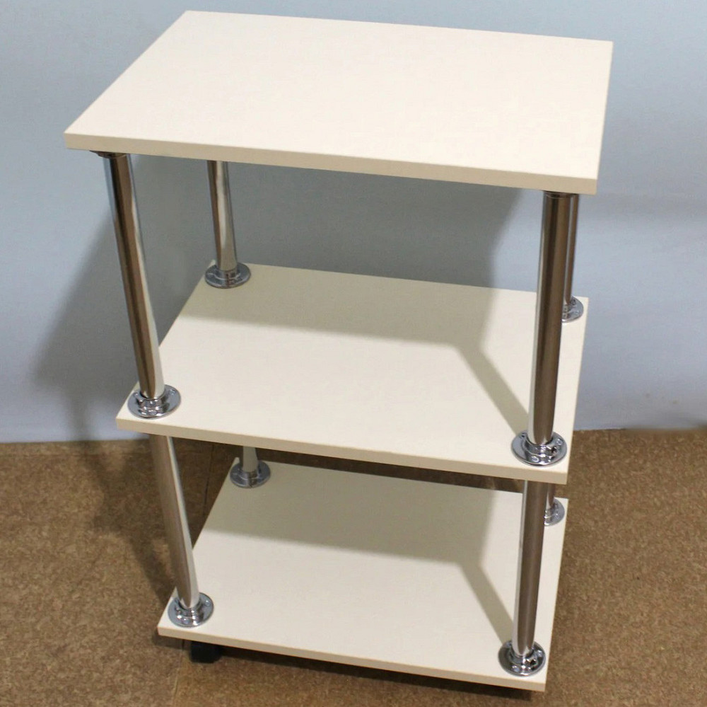 Косметологічна візок етажерка майстра косметолога на коліщатках для салону краси Слонова кістка Київ - фото 4