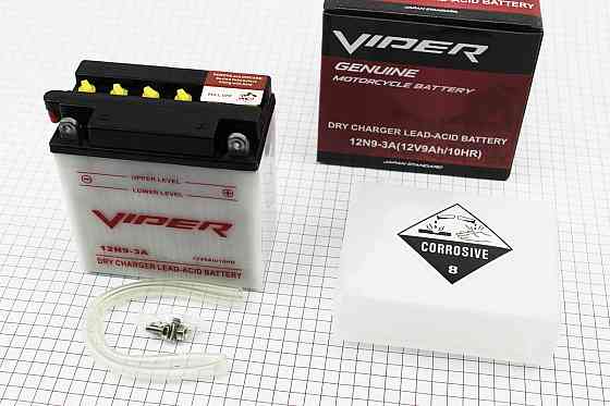 Акумулятор 12V9Ah 12N9-3A кислотний (L135*W75*H137mm) Бершадь