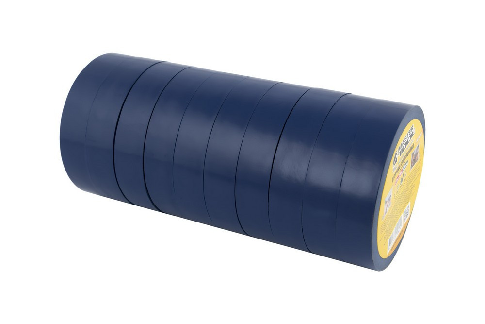 MASTERTOOL Стрічка ізоляційна MASTERTOOL 17 мм 20 м 10 шт синя 44-9020 Коломия - фото 2