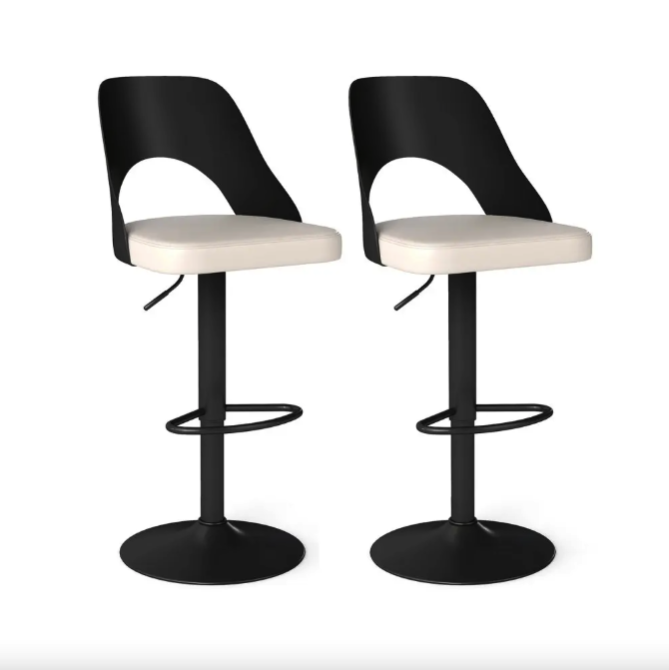 Барні стільці Navare комплект із двох стільців для кухні та барної стійки Київ - фото 2