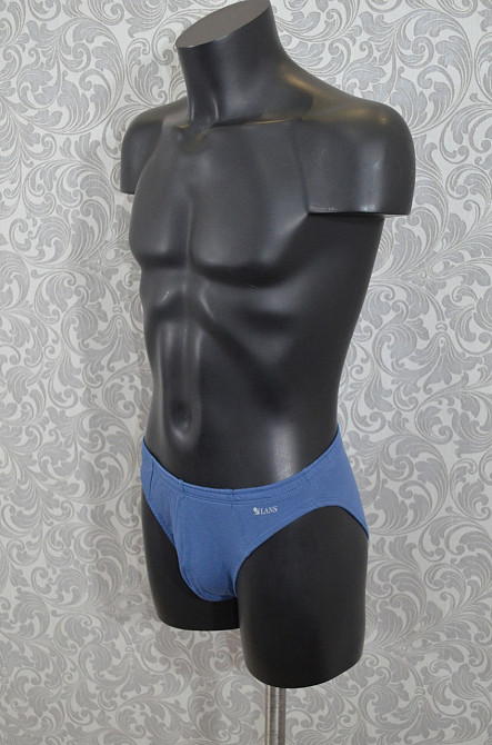 Трусы мужские хлопок Спорт (2шт) Lans 03/005 XXL, Синий Киев - изображение 1