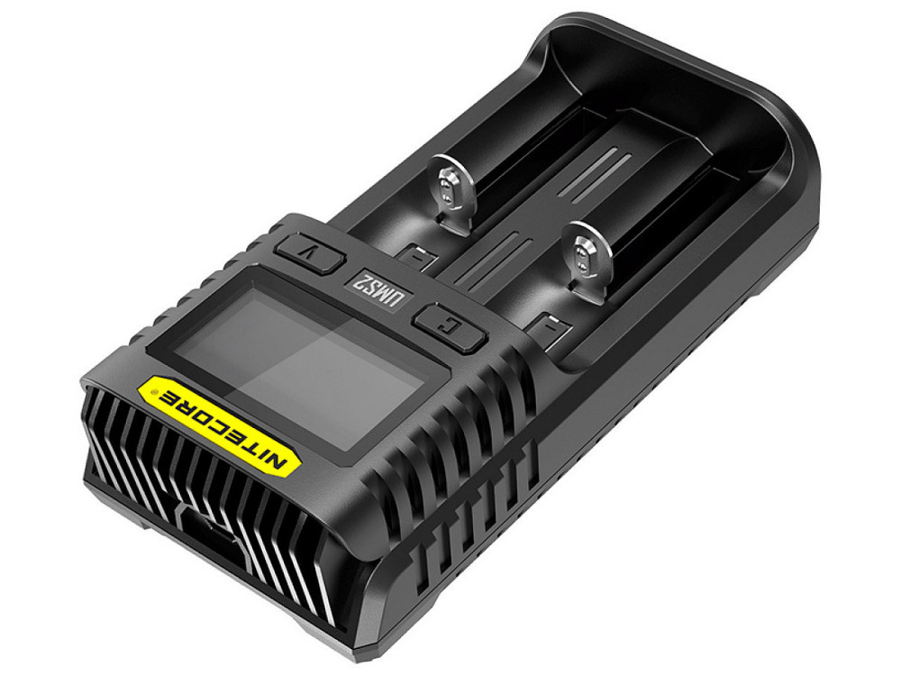Універсальний зарядний пристрій Nitecore UMS2 для акумуляторів 2 каналу (Ni-Mh, Li-Ion, IMR, LiFePO4) Вінниця - фото 3