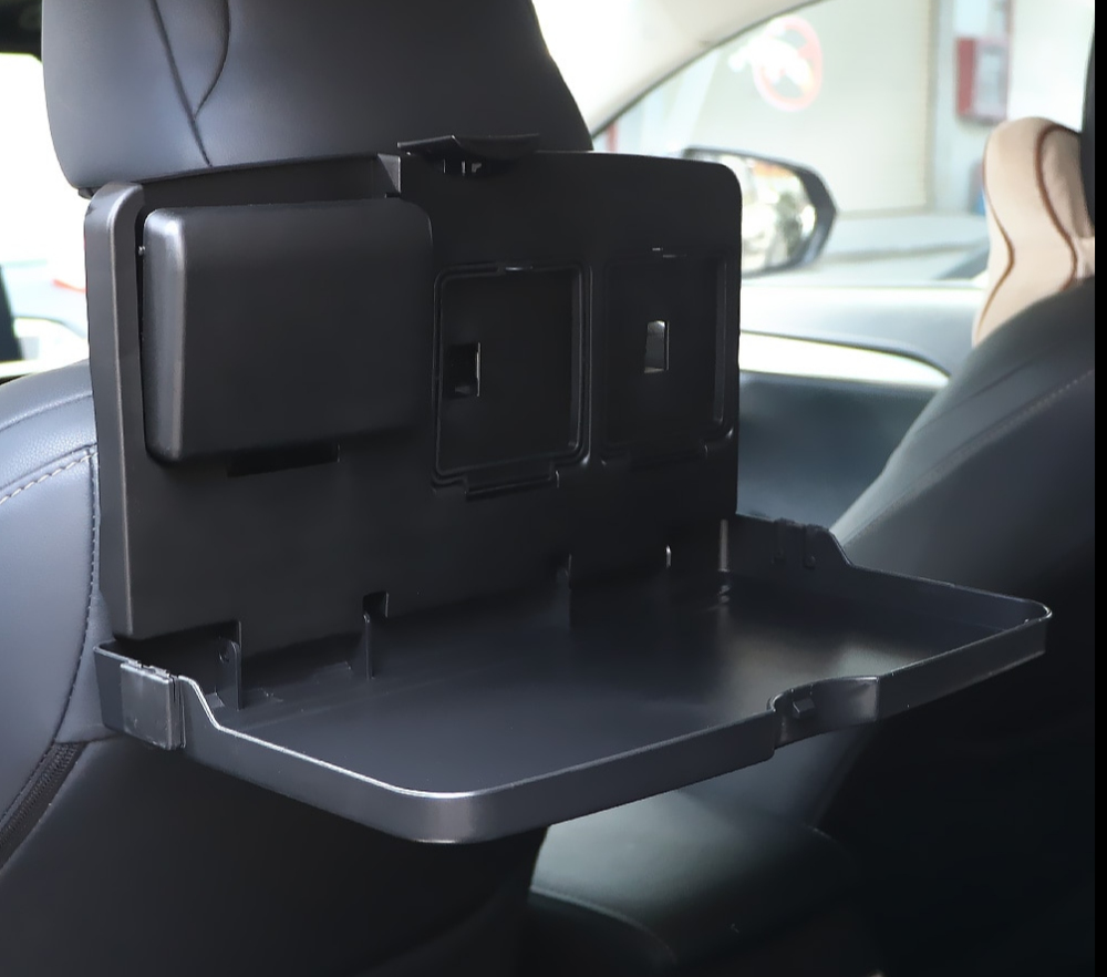Автомобильный столик на спинку сиденья  универсальный для напитков и принятия пищи ЧЕРНЫЙ Кременчуг - изображение 3