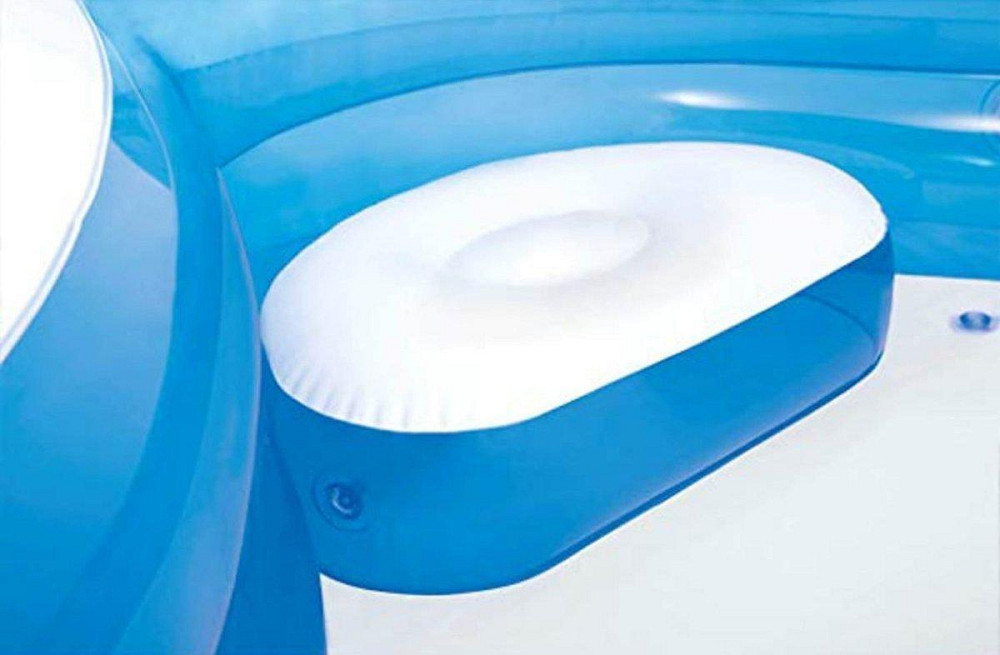 Бассейн надувної Intex 56475 сім'я з сидіннями 229x229x66 см Чернигов - изображение 5