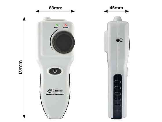 Детектор горючих газів (10% LEL) BENETECH GM8800B Чернігів