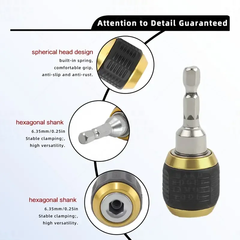 Магнитный держатель бит с фиксацией 60 мм Киев - изображение 9