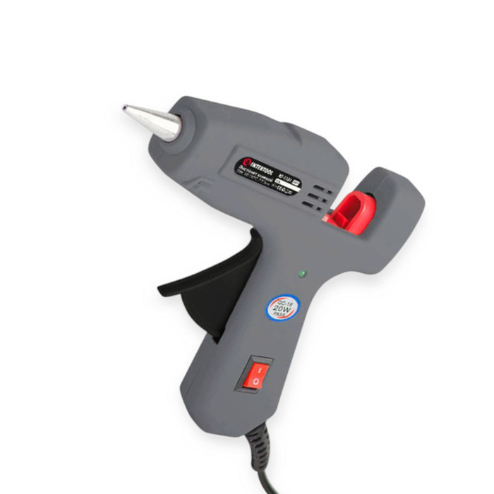 Пістолет електричний для клею d-7.0 мм 20 Вт з вимикачем Мукачево - фото 1