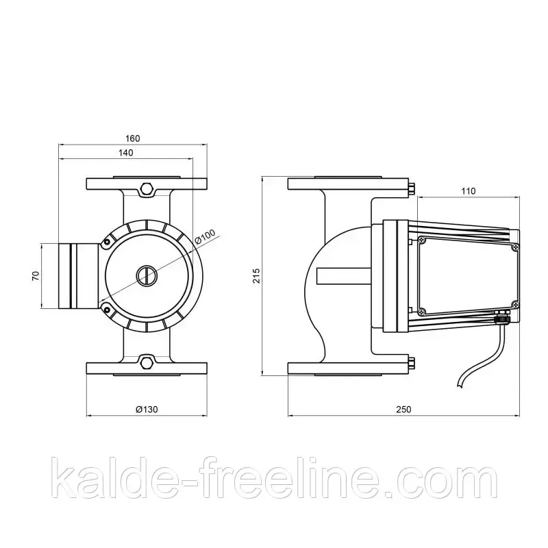 Насос циркуляційний Thermo Alliance LPA40-13-550 Харків - фото 2