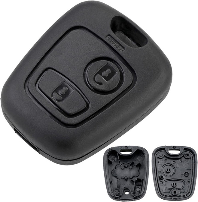 Ключ заготовка для Citroen с корпусом и 2 кнопками Киев - изображение 5