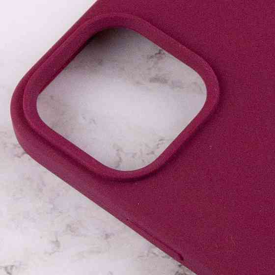 Чохол для смартфона Silicone Full Case AA Open Cam for Apple iPhone 15 35,Maroon Киев
