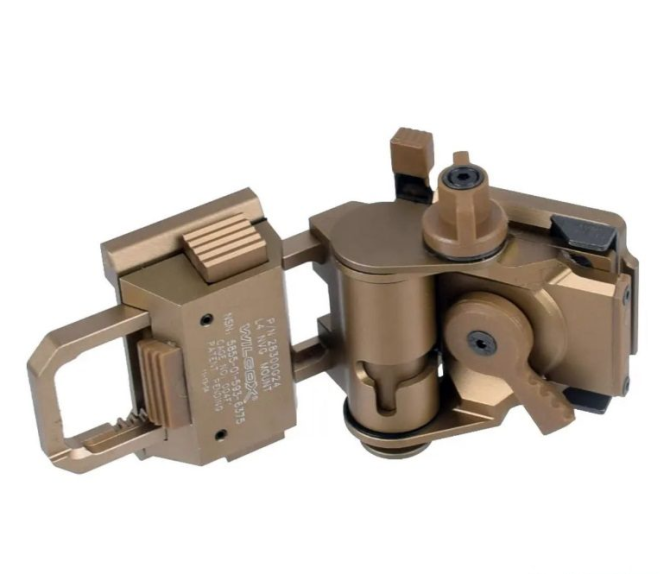 Комплект кріплень Sotac NVG Wilcox L4G24 + J-Arm (метал) для приладу нічного бачення PVS-14 на шолом Койот Вінниця - фото 5
