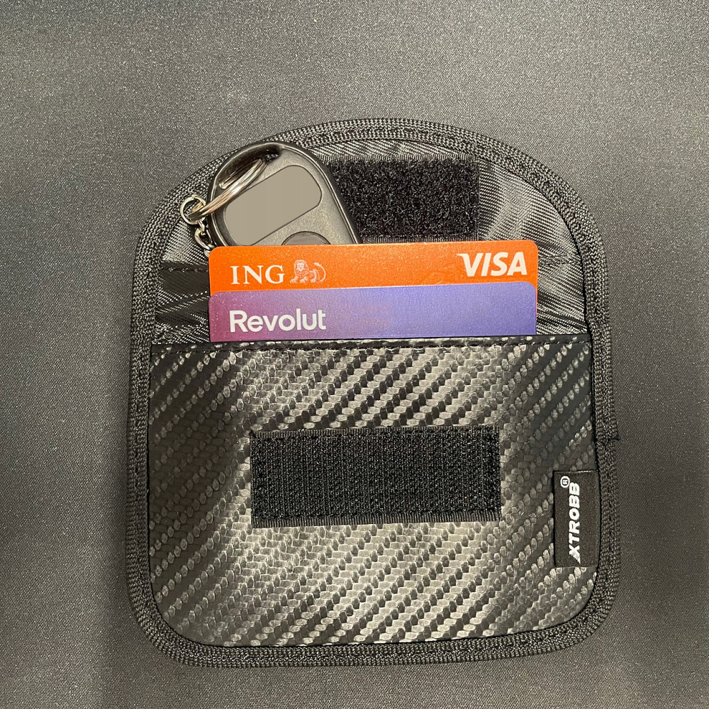 Противокражный чехол 2 шт для автомобильных ключей с блокировкой радиоволн Xtrobb (24529) Нововолынск - изображение 7