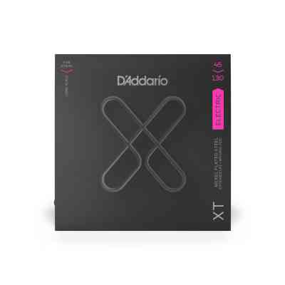 Струни для гітари D&apos;Addario XT Bass Nickel Plated Steel Regular Light 5-String (45-130) (XTB45130) Вінниця