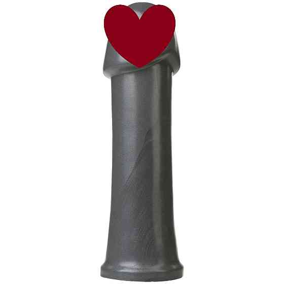 Фалоімітатор для фістингу American Bombshell — B-10 Torpedo — Gun Metal Sex Aura Київ