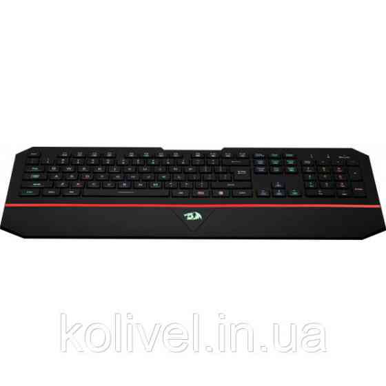 Клавіатура Redragon Karura2, ігрова, RGB, підставка, UKR, USB (75053) Киев