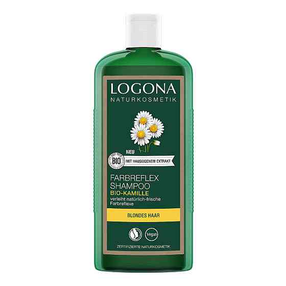 БІО-Шампунь для фарбованого світлого волосся Ромашка Logona 250 мл Київ